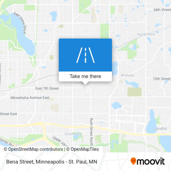 Bena Street map