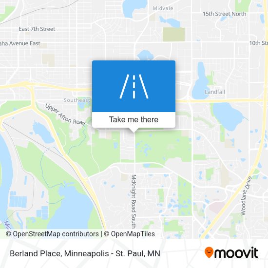 Berland Place map