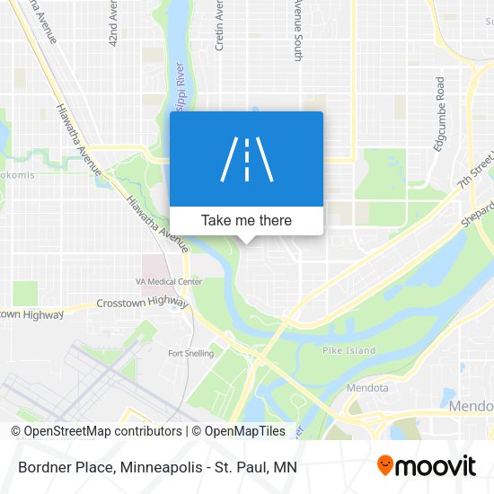 Mapa de Bordner Place