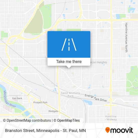 Mapa de Branston Street