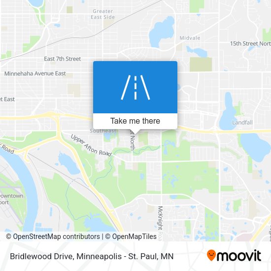 Mapa de Bridlewood Drive