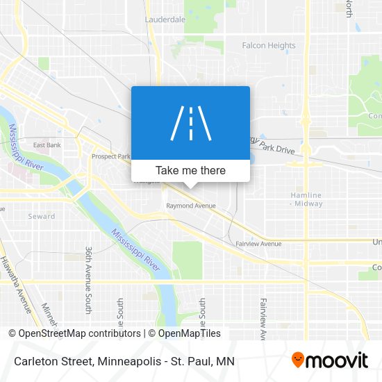Mapa de Carleton Street