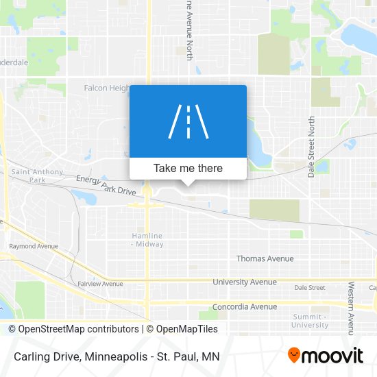 Mapa de Carling Drive
