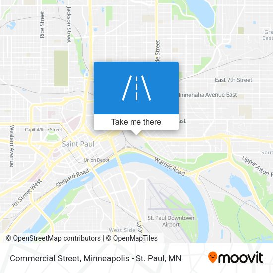 Mapa de Commercial Street