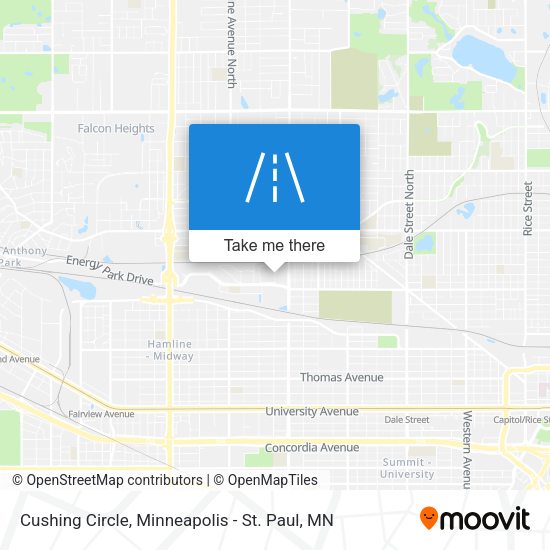 Cushing Circle map