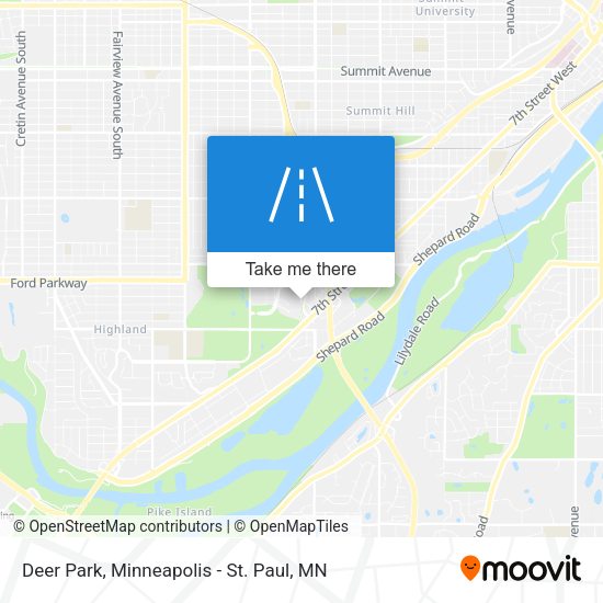 Mapa de Deer Park