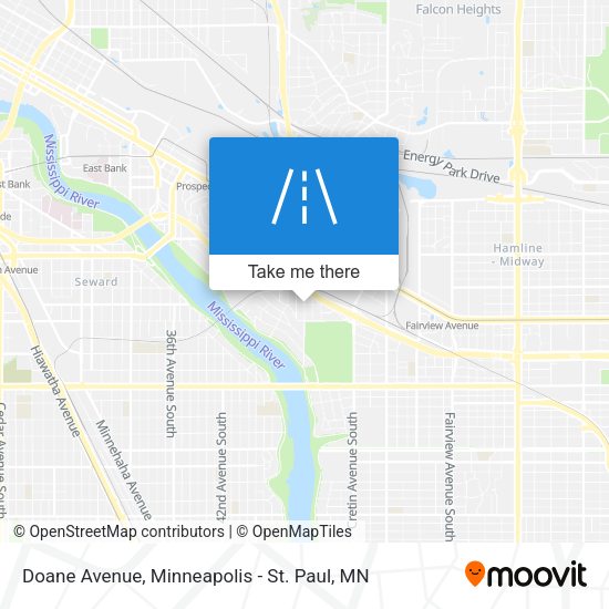 Mapa de Doane Avenue