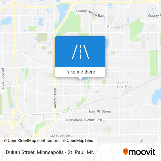 Mapa de Duluth Street