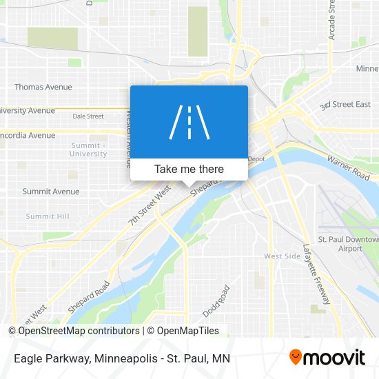 Eagle Parkway map