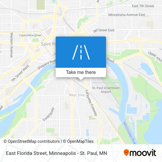 East Florida Street map