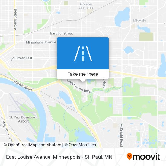 Mapa de East Louise Avenue