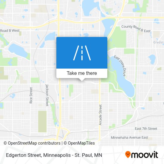 Edgerton Street map