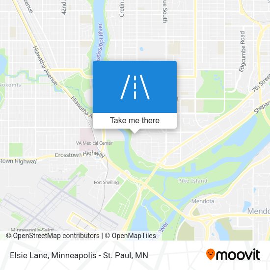 Elsie Lane map