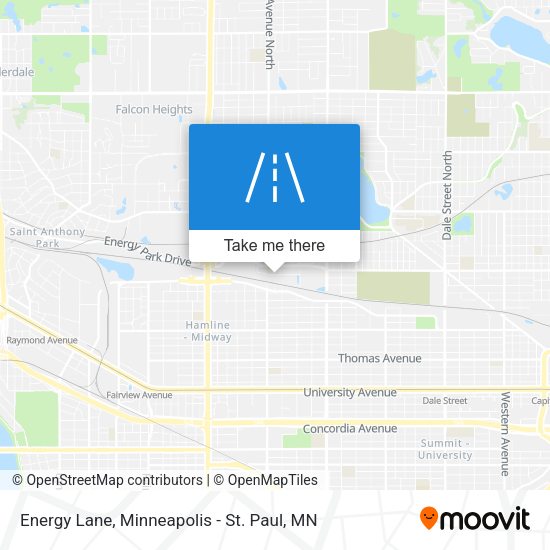 Energy Lane map