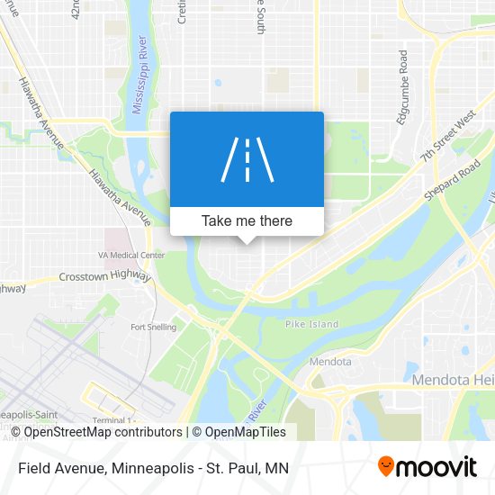 Field Avenue map