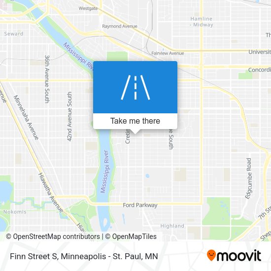 Finn Street S map