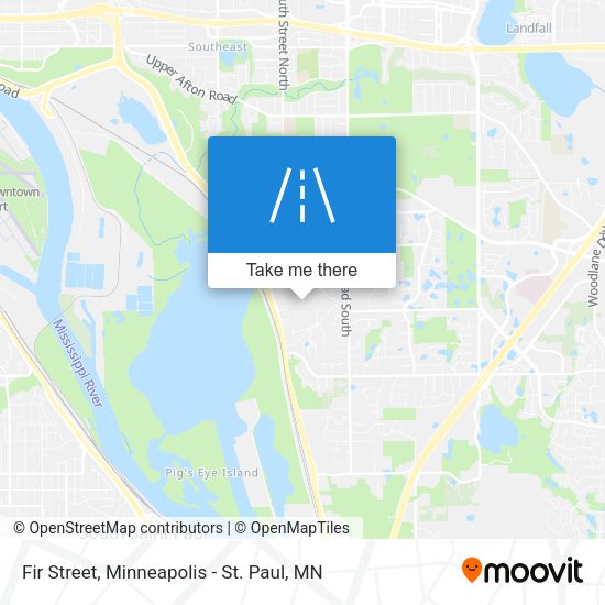 Fir Street map