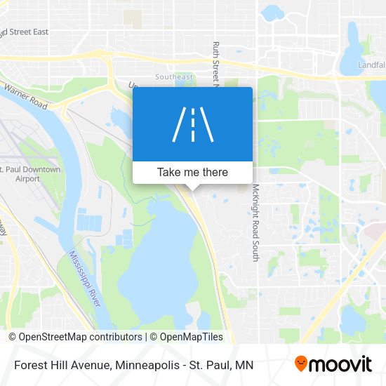 Mapa de Forest Hill Avenue