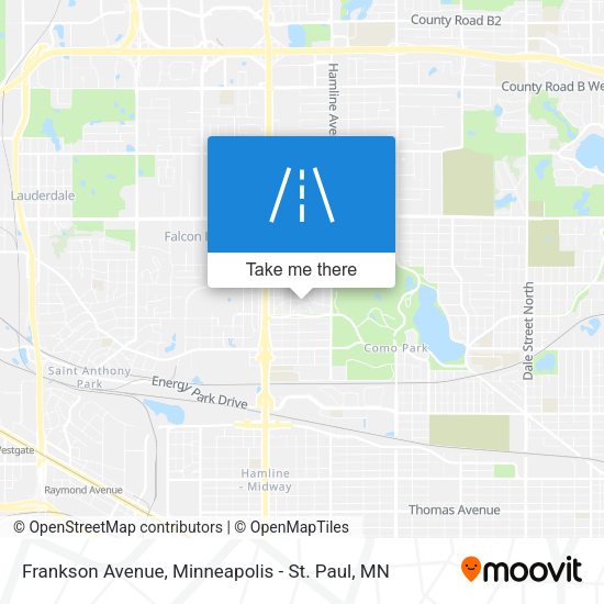 Mapa de Frankson Avenue