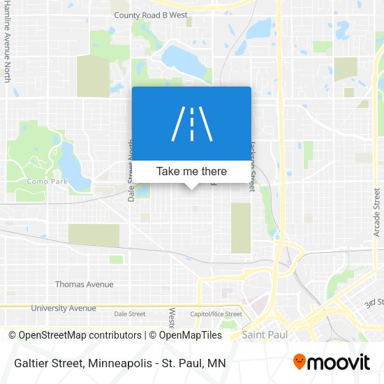 Galtier Street map