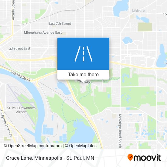 Grace Lane map