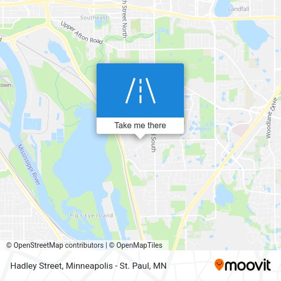 Mapa de Hadley Street