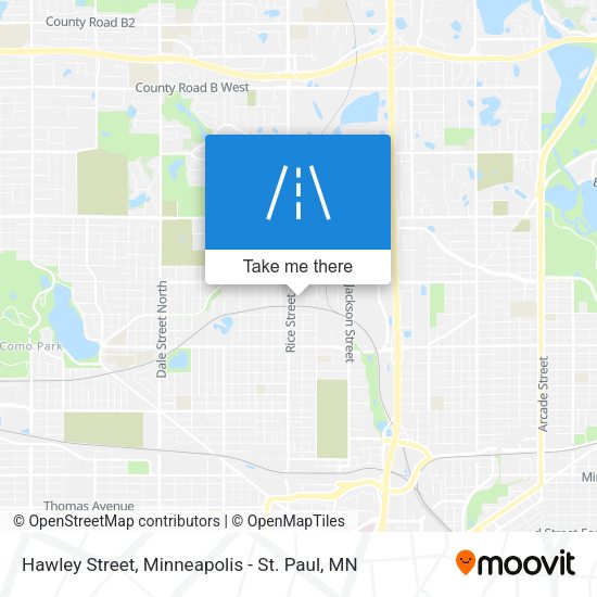 Mapa de Hawley Street