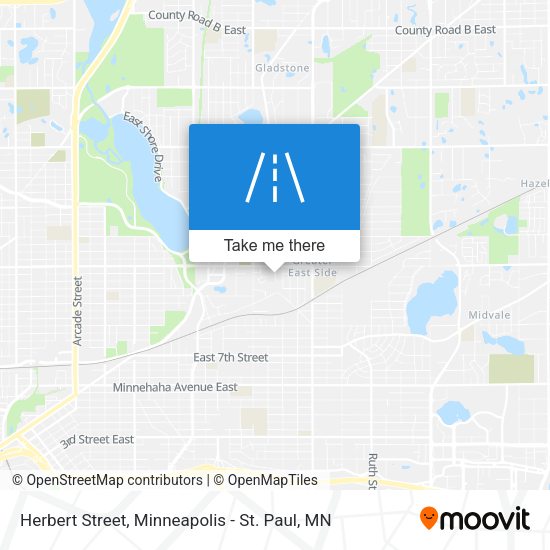Herbert Street map