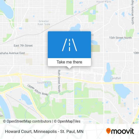 Howard Court map