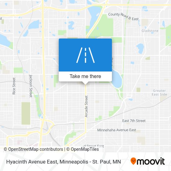 Hyacinth Avenue East map