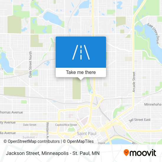 Jackson Street map