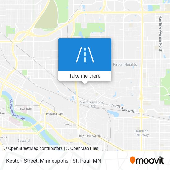 Keston Street map
