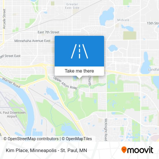 Kim Place map