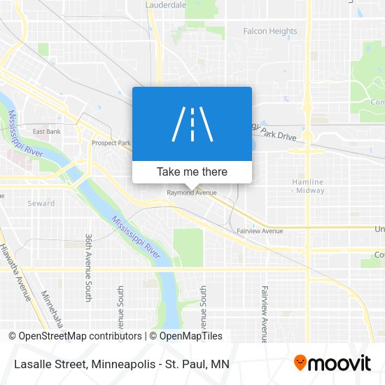 Lasalle Street map