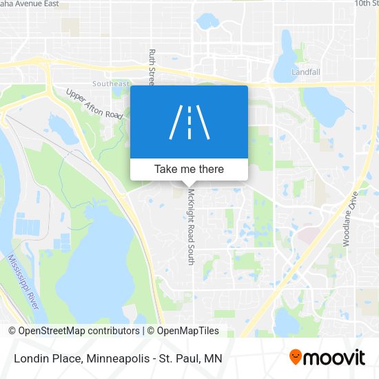 Mapa de Londin Place