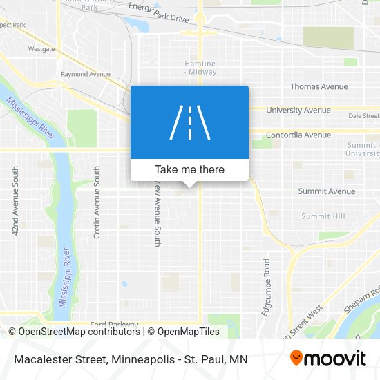 Mapa de Macalester Street