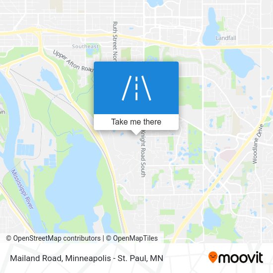 Mapa de Mailand Road