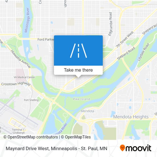 Mapa de Maynard Drive West
