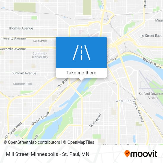 Mapa de Mill Street