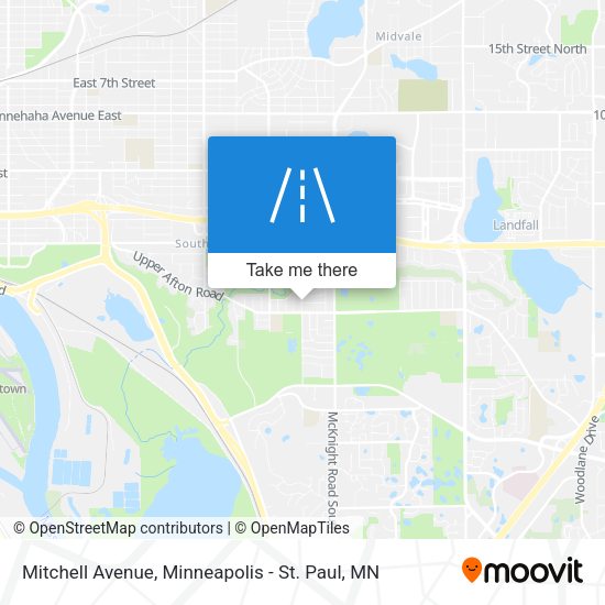 Mapa de Mitchell Avenue