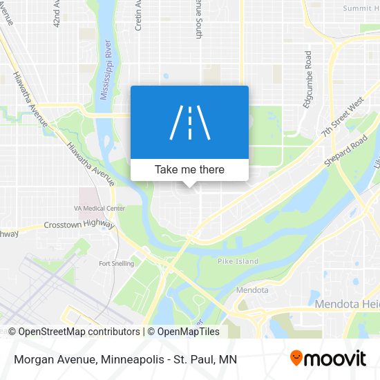 Mapa de Morgan Avenue