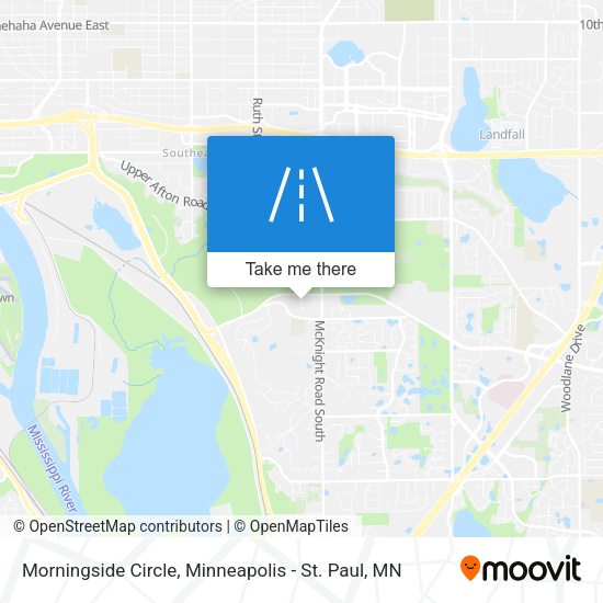Mapa de Morningside Circle