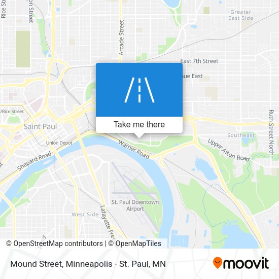 Mound Street map