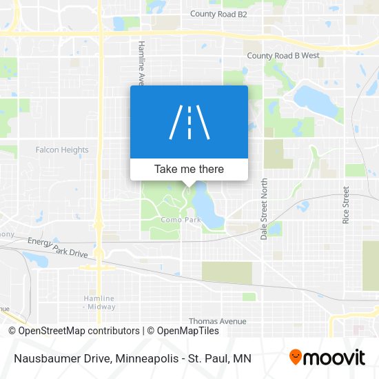 Nausbaumer Drive map