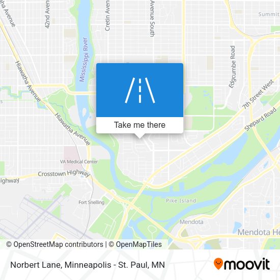 Mapa de Norbert Lane