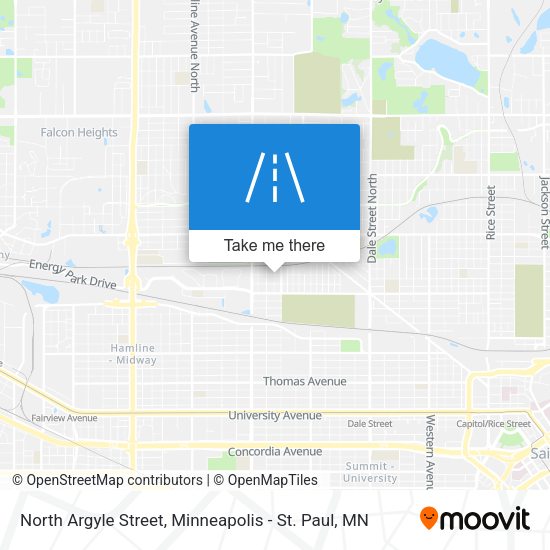 Mapa de North Argyle Street