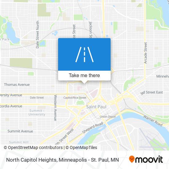 How To Get To North Capitol Heights, St. Paul By Bus Or Light Rail?