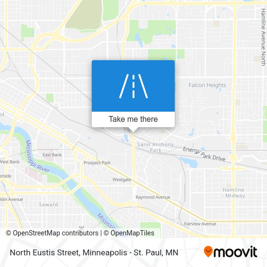 Mapa de North Eustis Street