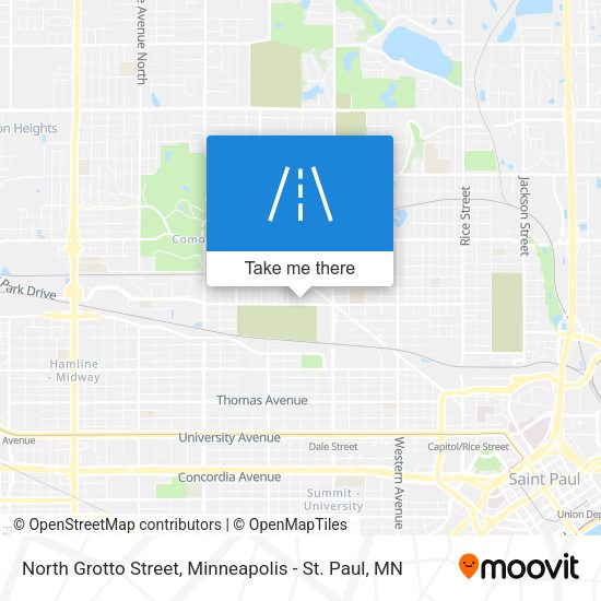 North Grotto Street map