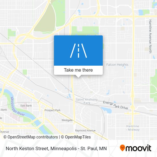 Mapa de North Keston Street